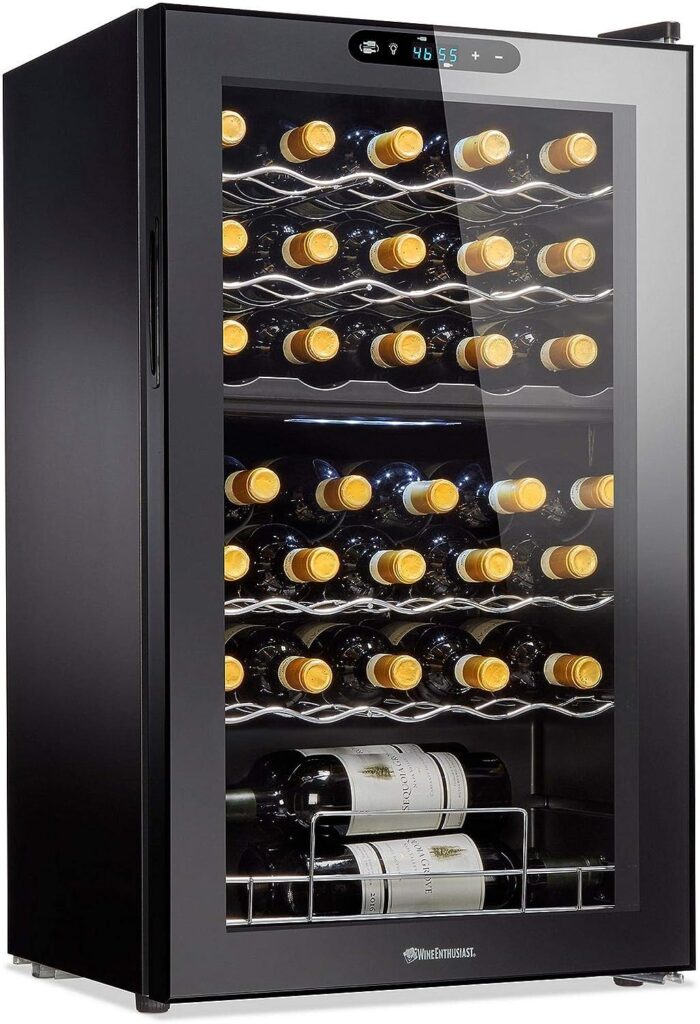 Wine Enthusiast Dual Zone Wine Cooler